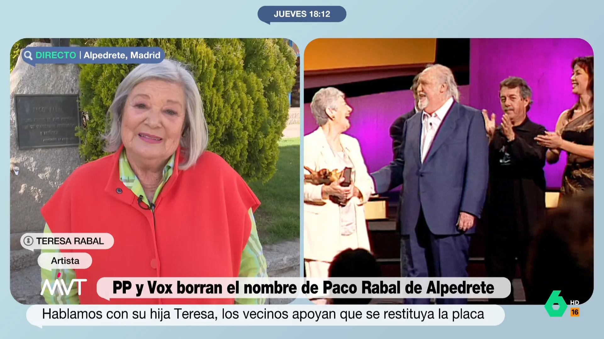 Teresa Rabal en MVT 