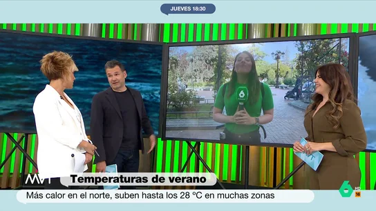 Gema Llamazares, en Más Vale Tarde Gema Llamazares, en Más Vale Tarde