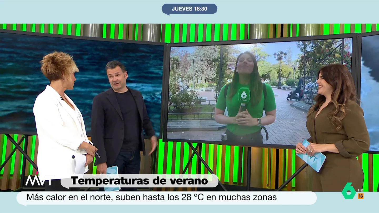 Gema Llamazares, en Más Vale Tarde Gema Llamazares, en Más Vale Tarde