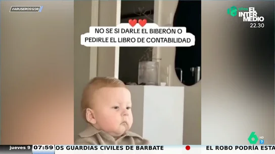 La reacción de Alfonso Arús al 'bebé jefazo': "Parece un señor mayor atrapado en el cuerpo de un niño" La reacción de Alfonso Arús al 'bebé jefazo': "Parece un señor mayor atrapado en el cuerpo de un niño"