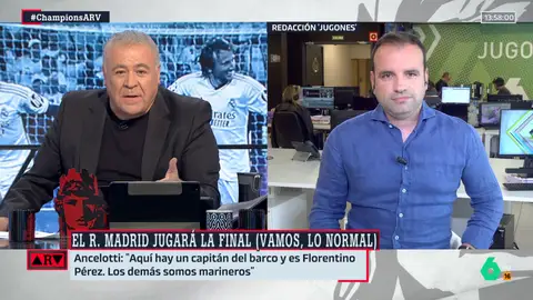 Ferreras se rinde a Joselu en Al Rojo Vivo: "Se han reído de él, lo han despreciado y ayer demostró lo que vale"