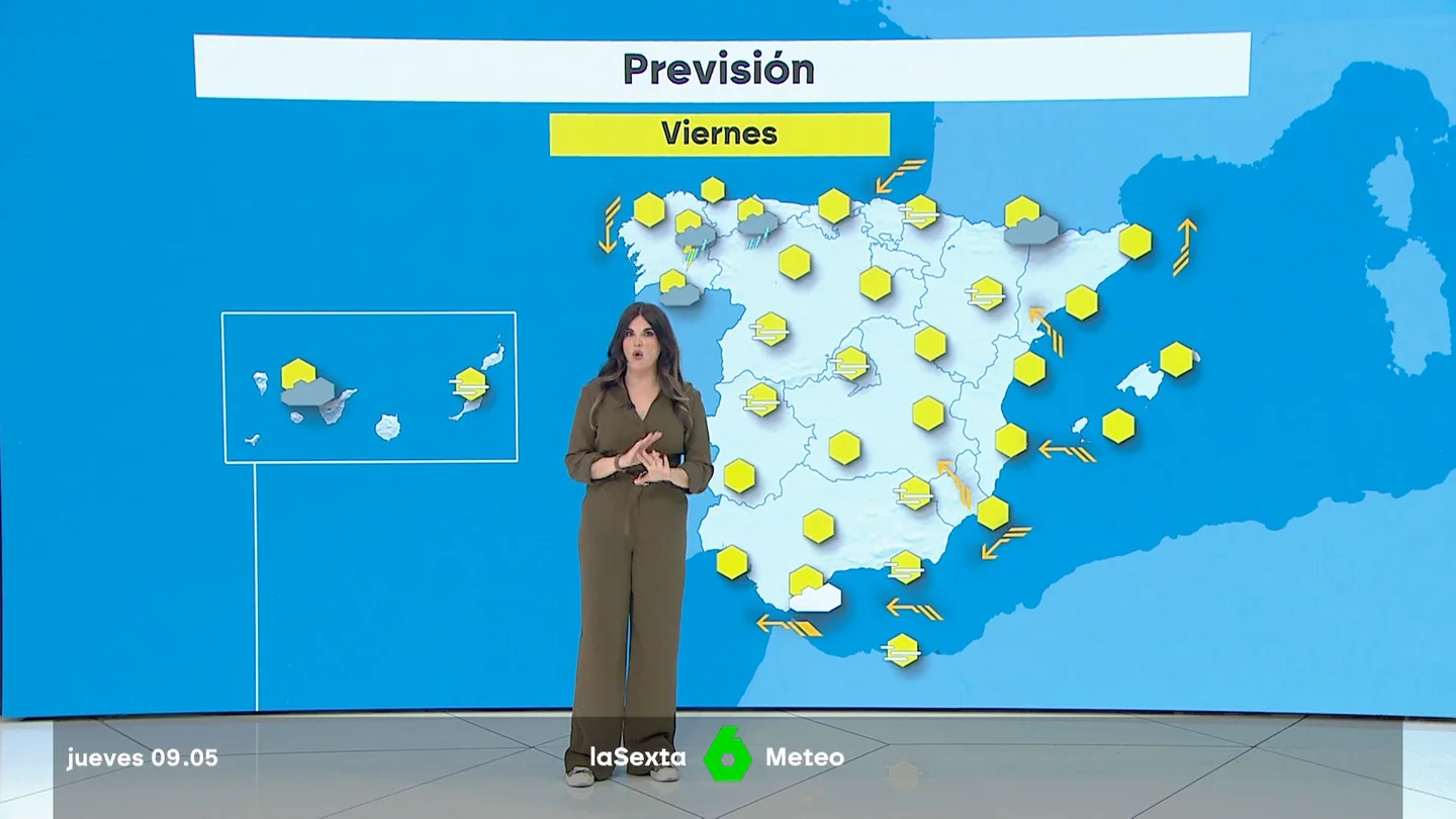 El tiempo viernes 10 mayo El tiempo viernes 10 mayo