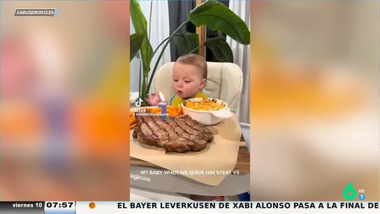 ¿Quién quiere una tarta de cumpleaños?: el niño pasa olímpicamente del pastel, quiere las velas en un chuletón ¿Quién quiere una tarta de cumpleaños?: el niño pasa olímpicamente del pastel, quiere las velas en un chuletón