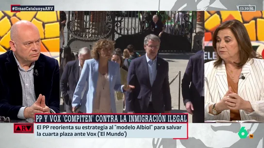 Lucía Méndez señala el "error de fondo" del PP en la campaña de las elecciones de Cataluña: "Muchos huevos en la cesta" Lucía Méndez señala el "error de fondo" del PP en la campaña de las elecciones de Cataluña: "Muchos huevos en la cesta"