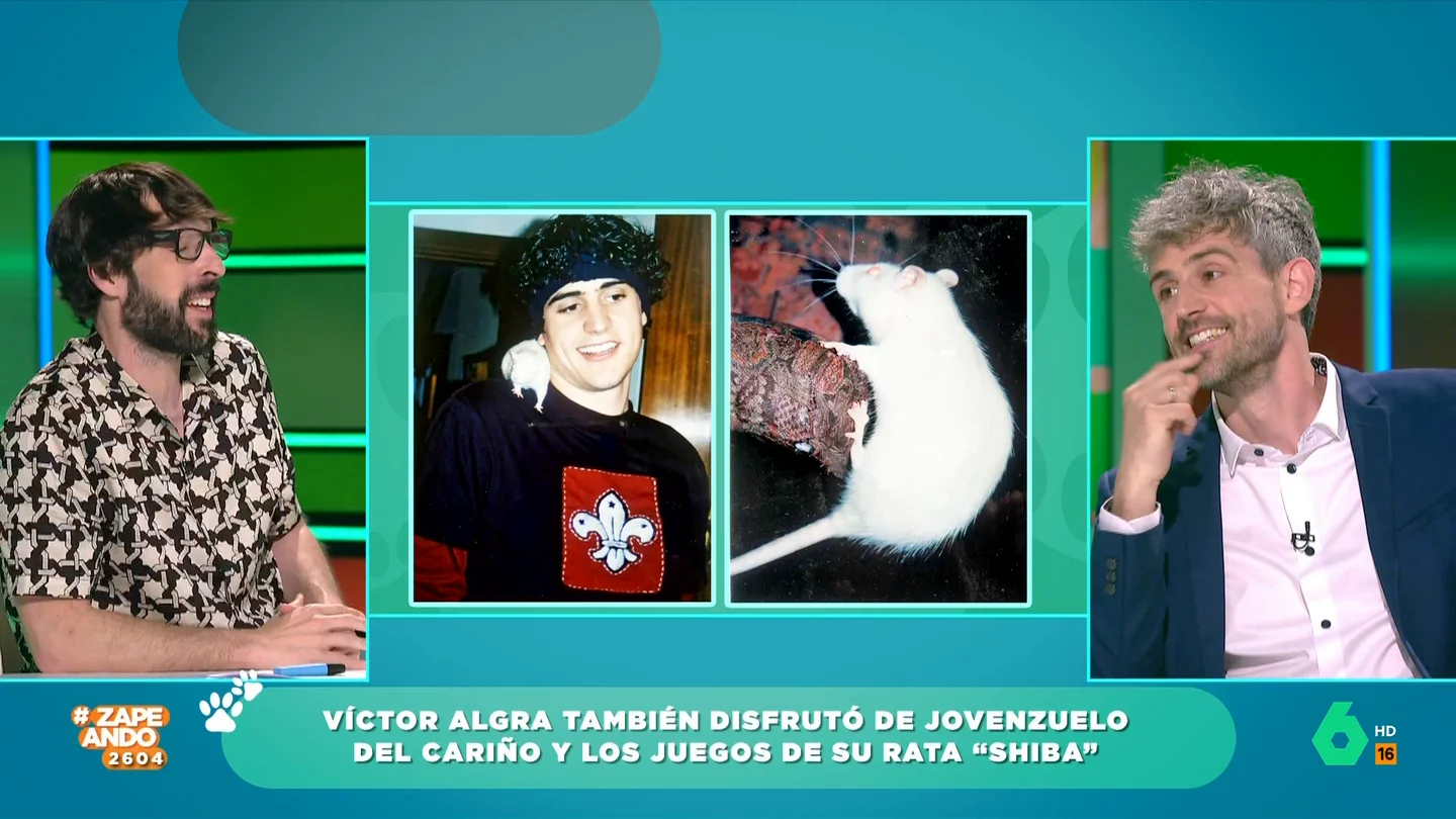 El veterinario Víctor Algra desvela quién es Shiba, la mascota que tuvo "de jovenzuelo" El veterinario Víctor Algra desvela quién es Shiba, la mascota que tuvo "de jovenzuelo"