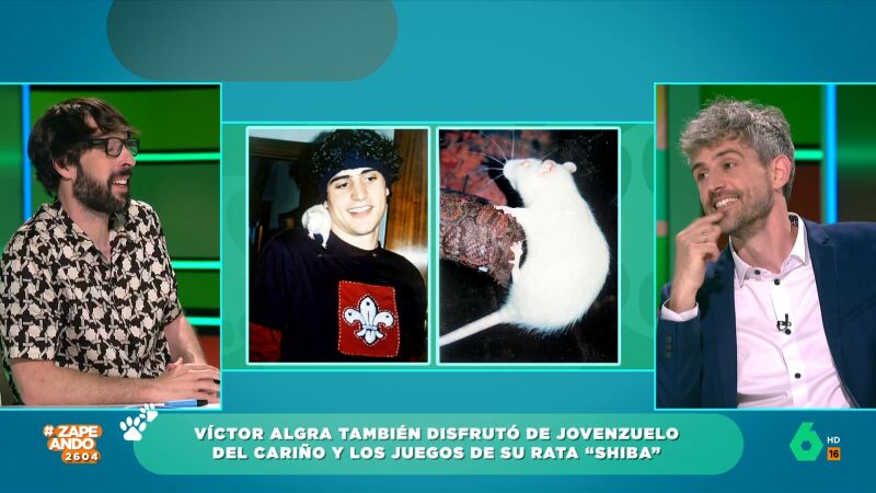 El veterinario Víctor Algra desvela quién es Shiba, la mascota que tuvo "de jovenzuelo"
