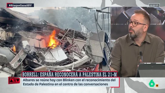 ARV- Maestre, sobre el reconocimiento del Estado palestino: "¿Cómo actuará España frente a Israel?" ARV- Maestre, sobre el reconocimiento del Estado palestino: "¿Cómo actuará España frente a Israel?"