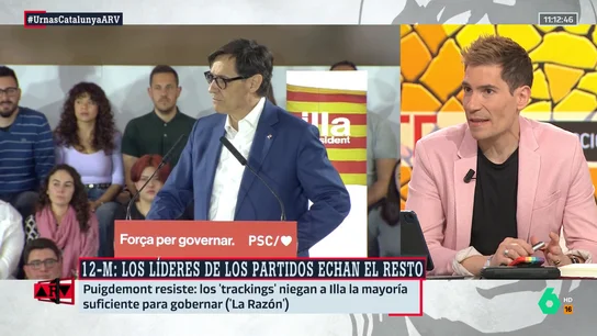 ARV- Juanma Romero desvela cómo se encuentran los socialistas catalanes antes del 12M: "Están prudentes" ARV- Juanma Romero desvela cómo se encuentran los socialistas catalanes antes del 12M: "Están prudentes"
