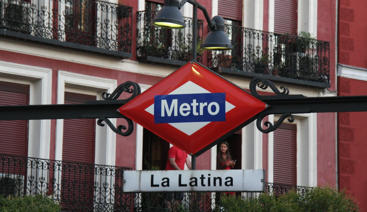 Metro de La Latina, en Madrid