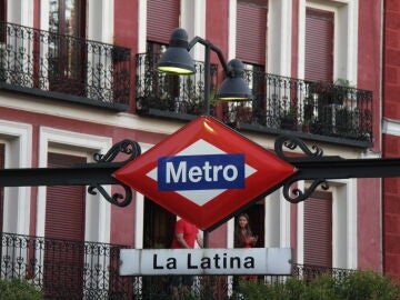 Metro de La Latina, en Madrid