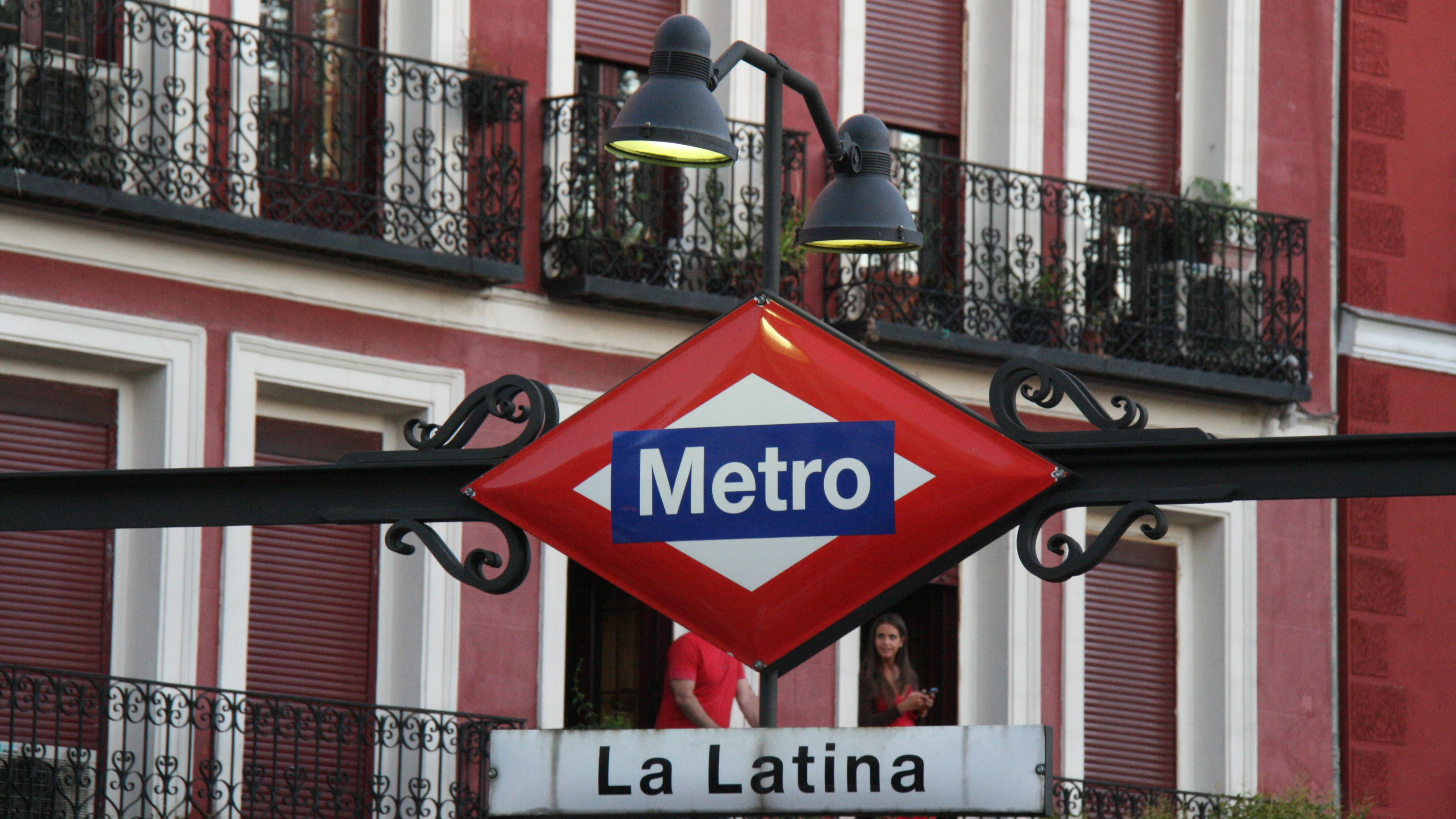 Metro de La Latina, en Madrid