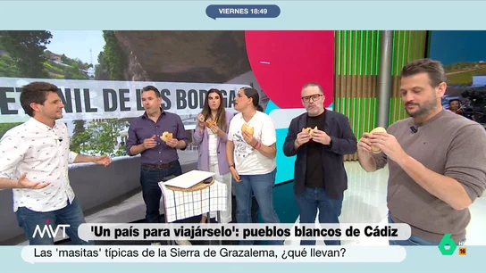 El divertido pique entre Loreto Ochondo y Luis Calero El divertido pique entre Loreto Ochondo y Luis Calero