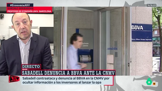 ARV- Bernardos califica de "inaudita" la decisión del BBVA y augura un "fracaso absoluto": "Qué ridículo" ARV- Bernardos califica de "inaudita" la decisión del BBVA y augura un "fracaso absoluto": "Qué ridículo"
