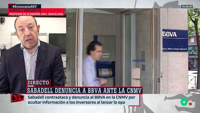 ARV- Bernardos califica de "inaudita" la decisión del BBVA y augura un "fracaso absoluto": "Qué ridículo"