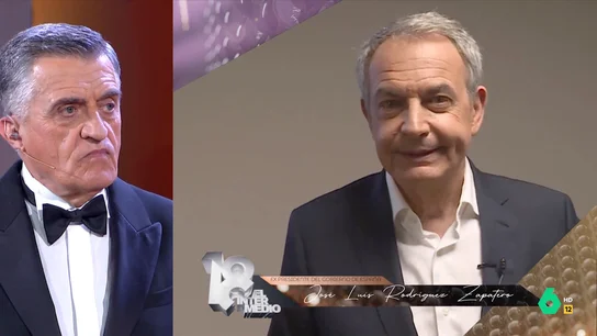 Así reacciona Wyoming cuando Zapatero le propone ir en una lista electoral con él: "Va siendo hora de que te mojes" Así reacciona Wyoming cuando Zapatero le propone ir en una lista electoral con él: "Va siendo hora de que te mojes"