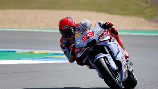 Marc Márquez, con la Ducati de Gresini Marc Márquez, con la Ducati de Gresini