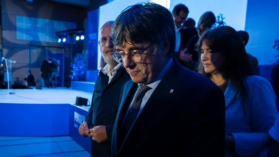 El candidato de JxCat a la presidencia de la Generalitat, Carles Puigdemont El candidato de JxCat a la presidencia de la Generalitat, Carles Puigdemont