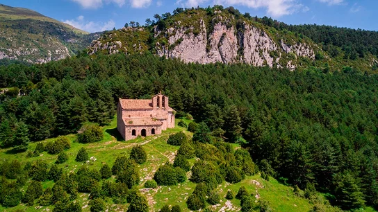 Gombrèn, en la región del Ripollès, en Girona Gombrèn, en la región del Ripollès, en Girona