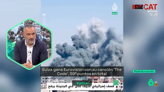 Martínez-Vares en laSexta Xplica habla del conflicto de Israel Martínez-Vares en laSexta Xplica habla del conflicto de Israel