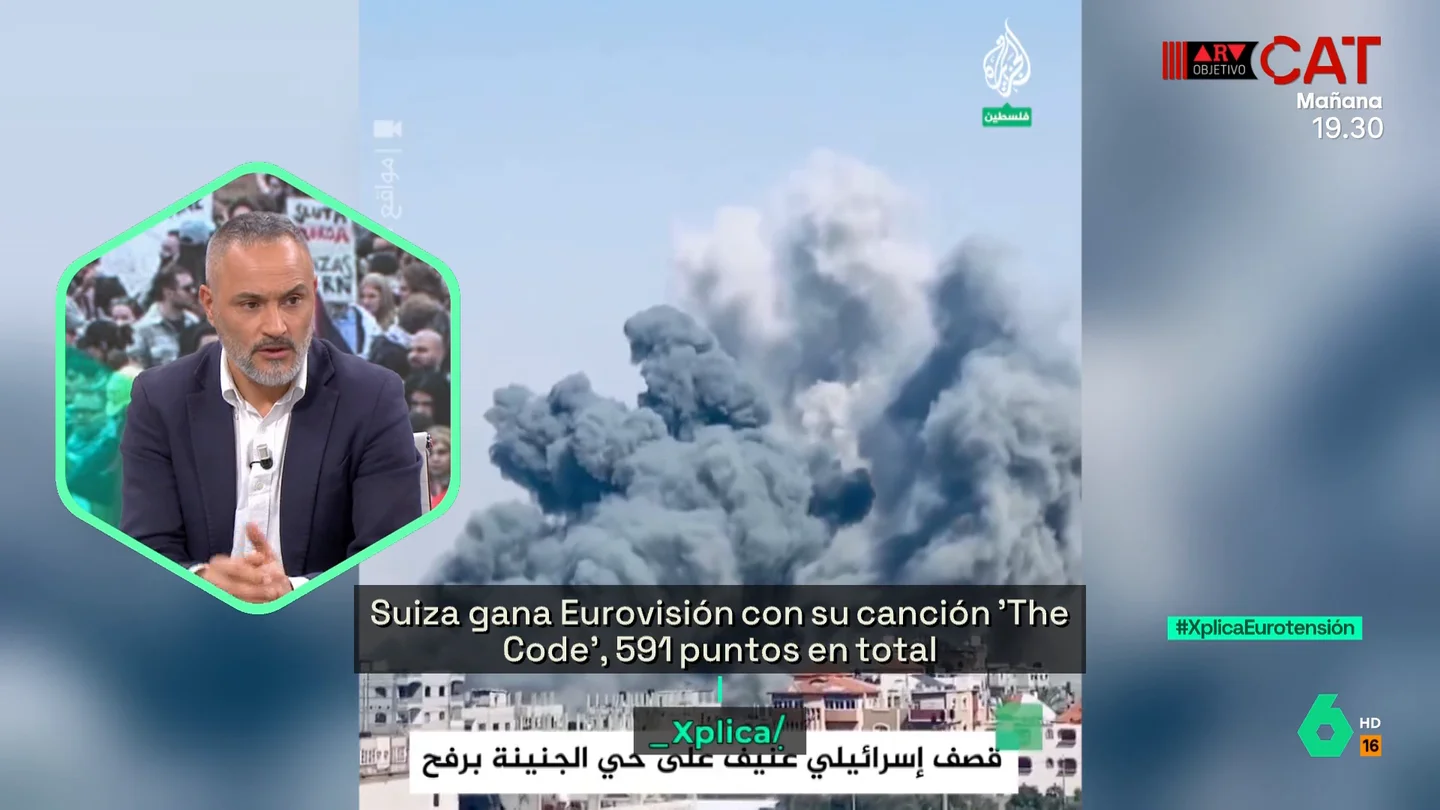 Martínez-Vares en laSexta Xplica habla del conflicto de Israel Martínez-Vares en laSexta Xplica habla del conflicto de Israel