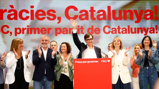 El candidato a la presidencia de la Generalitat por El PSC, Salvador Illa  El candidato a la presidencia de la Generalitat por El PSC, Salvador Illa