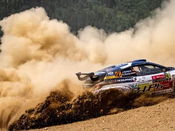 Jan Solans logra el primer triunfo español en WRC2 Jan Solans logra el primer triunfo español en WRC2