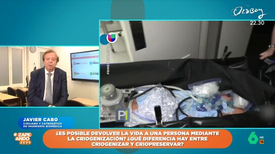 El doctor Javier Cabo, sobre si es posible revivir a una persona criogenizada: "La resurrecci&oacute;n no existe"
