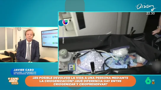 El doctor Javier Cabo, sobre si es posible revivir a una persona criogenizada: "La resurrección no existe" El doctor Javier Cabo, sobre si es posible revivir a una persona criogenizada: "La resurrección no existe"