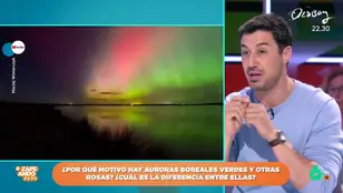 Francisco Cacho desvela a qué se deben los distintos colores de las auroras boreales