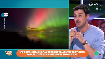 Francisco Cacho desvela a qué se deben los distintos colores de las auroras boreales