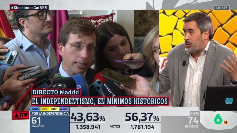 El mensaje de Carlos Cué al PP tras el fracaso del independentismo: "Las decisiones de Sánchez han tenido una influencia clara"