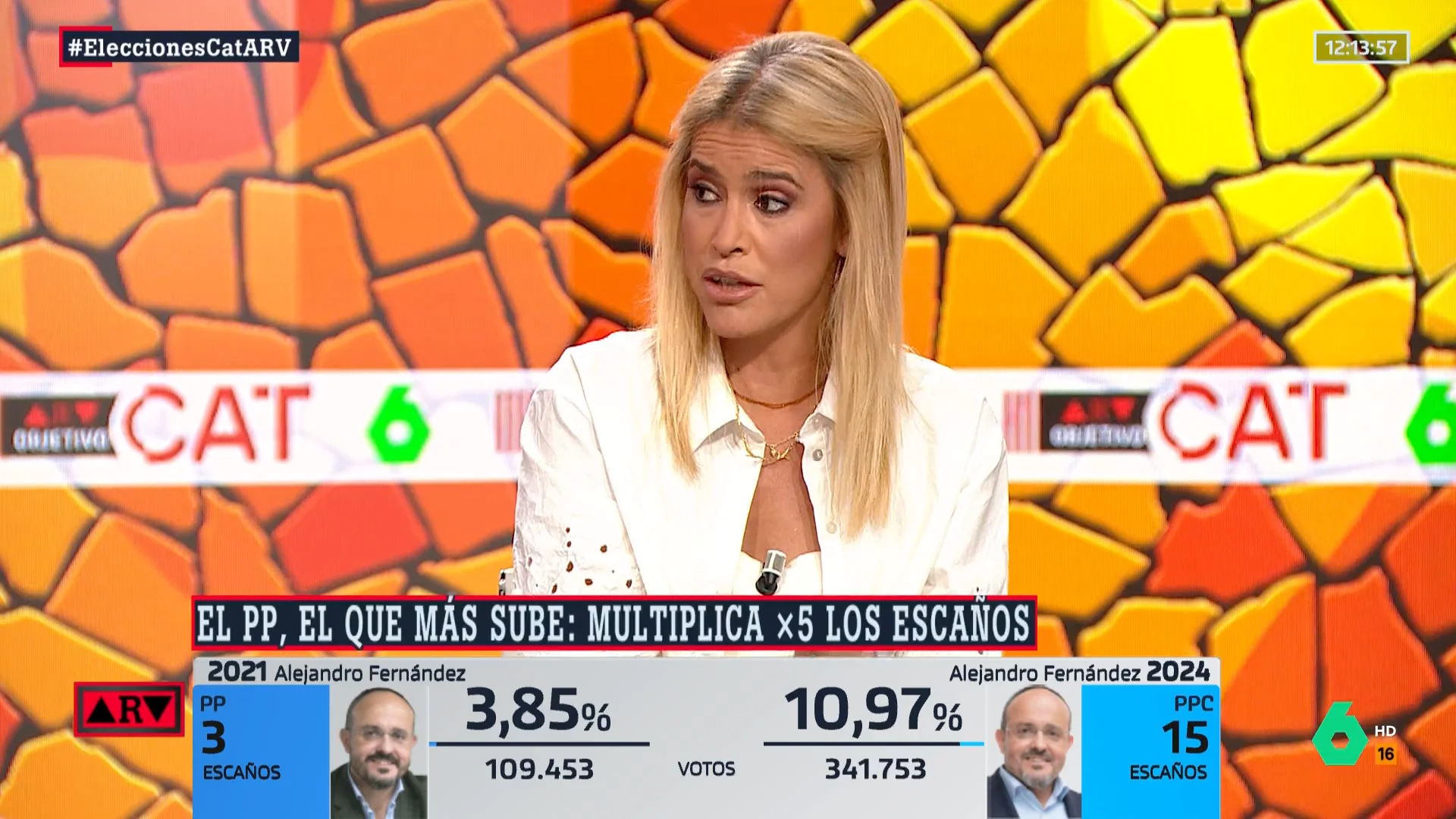 Afra Blanco, tras los resultados del PP en las elecciones en Cataluña: "Me sorprende que celebren la irrelevancia absoluta"