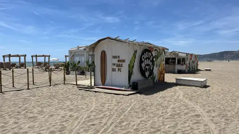 Chiringuito Carita Morena, en Castelldefels Chiringuito Carita Morena, en Castelldefels