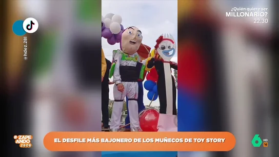 María Gómez, tras ver las versiones más 'bajoneras' de los personajes de 'Toy Story': "Es trauma seguro" María Gómez, tras ver las versiones más 'bajoneras' de los personajes de 'Toy Story': "Es trauma seguro"