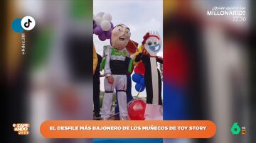 María Gómez, tras ver las versiones más 'bajoneras' de los personajes de 'Toy Story': "Es trauma seguro"