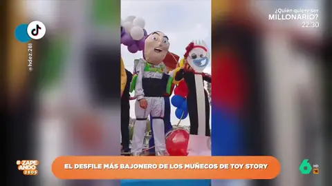 María Gómez, tras ver las versiones más 'bajoneras' de los personajes de 'Toy Story': "Es trauma seguro"