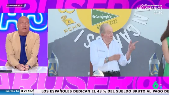 Alfonso Arús, tras cumplir el rey Juan Carlos y la reina Sofía 62 años de casados: "No es tan difícil viviendo a miles de kilómetros" reyesAlfonso Arús, tras cumplir el rey Juan Carlos y la reina Sofía 62 años de casados: "No es tan difícil viviendo a miles de kilómetros"