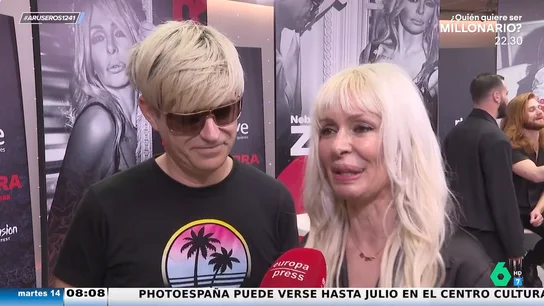 Nebulossa desvela su percance antes de cantar 'Zorra' en Eurovisión: "Tenía la rodilla hecha polvo" Nebulossa desvela su percance antes de cantar 'Zorra' en Eurovisión: "Tenía la rodilla hecha polvo"