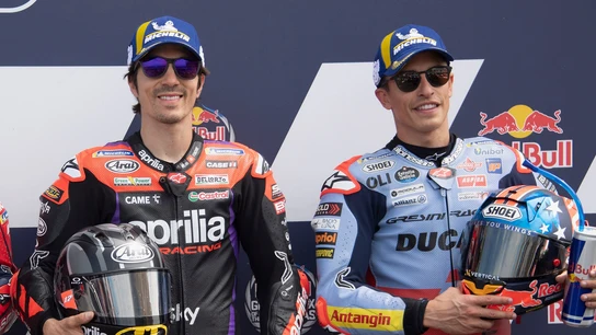 Maverick Viñales y Marc Márquez Maverick Viñales y Marc Márquez
