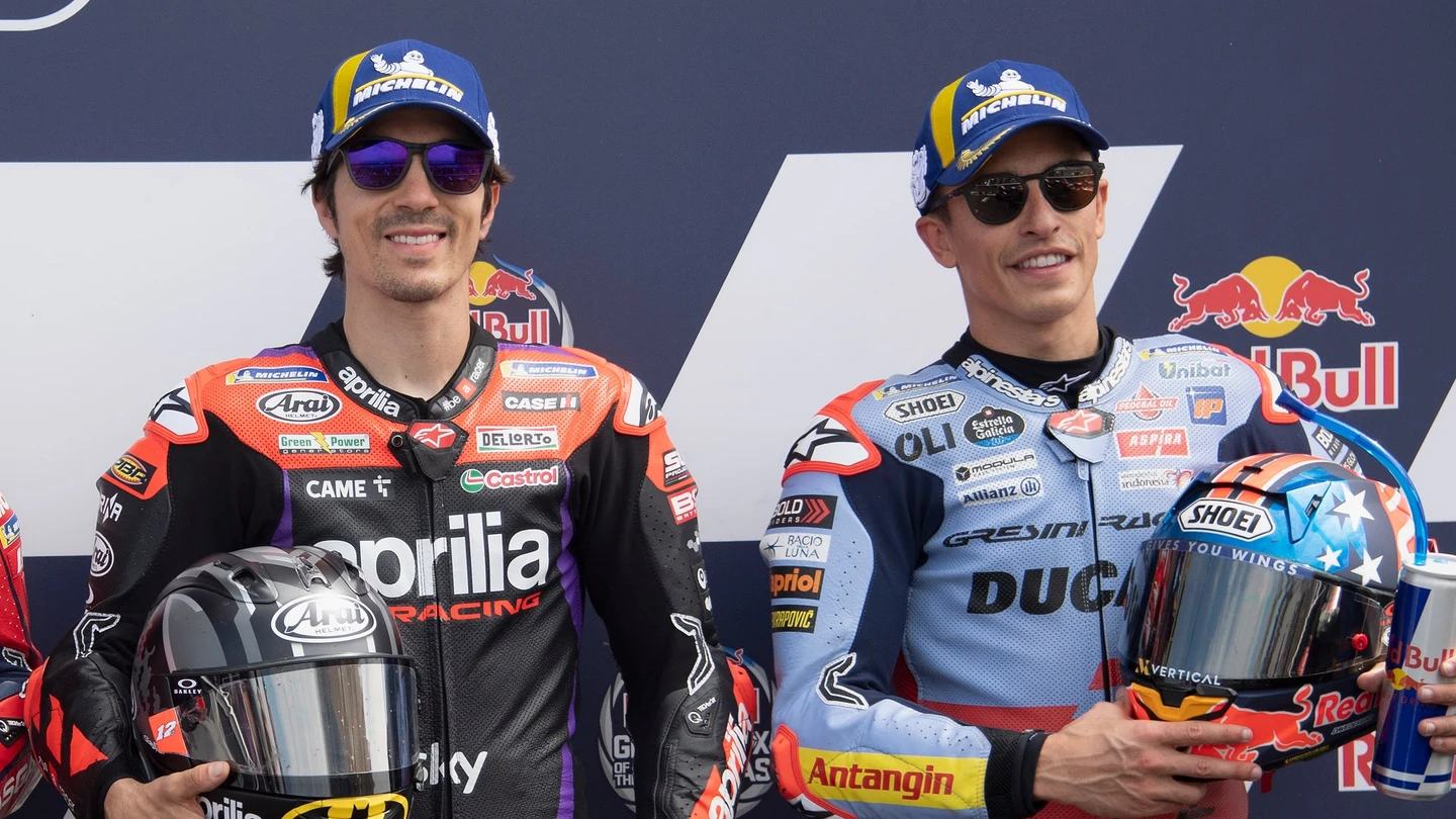 Maverick Viñales y Marc Márquez Maverick Viñales y Marc Márquez