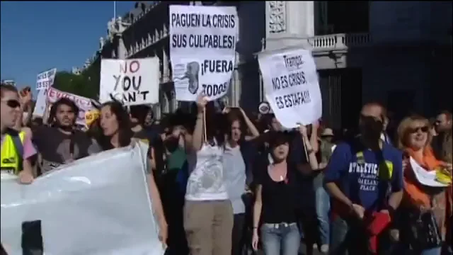 Así contó laSexta hace 13 años cómo surgió el movimiento 15M