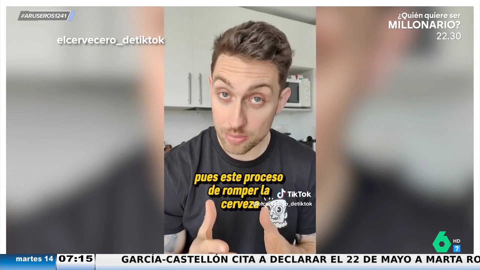 Un tiktoker revela las razones por las que es mejor tomar cerveza en vaso: "Una experiencia más fresca y placentera"