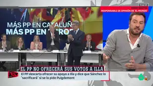 Jorge Bustos revela lo que habló con Alejandro Fernández (PP) antes de las elecciones en Cataluña: &quot;Ni en sus mejores sueños&quot;