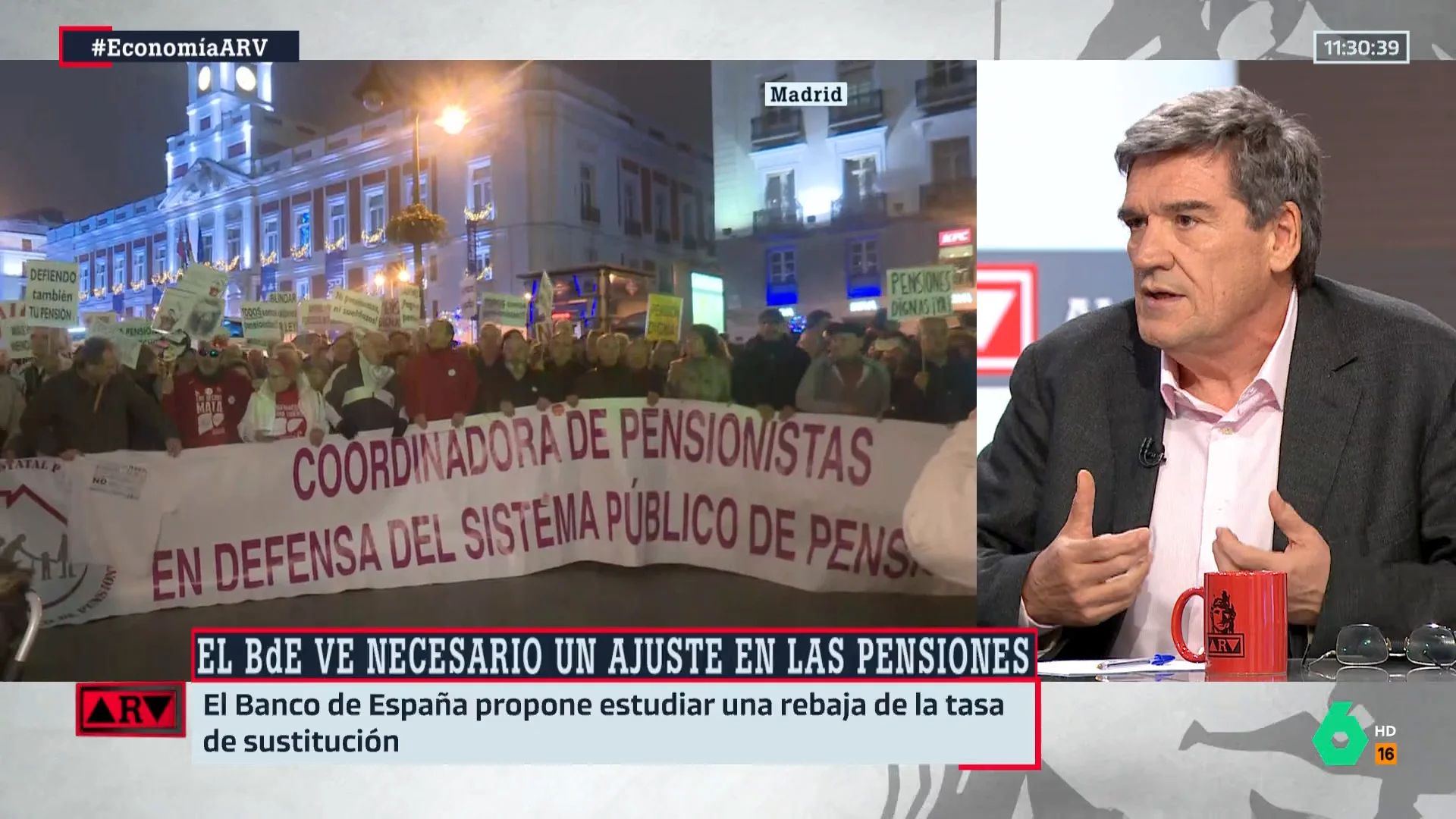 ARV- Escrivá defiende la reforma de las pensiones: "Hemos estado meses trabajando para que sea excelente"
