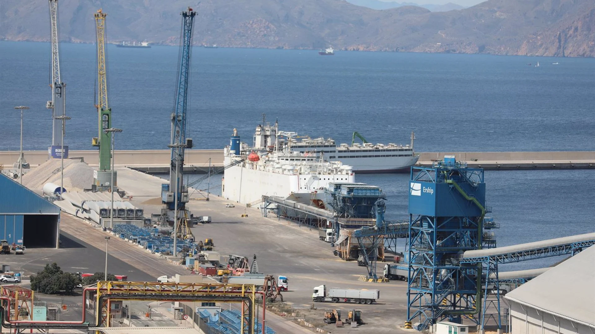 Transportes afirma que el buque Borkum que llegará a Cartagena no se dirige a Israel y tiene la documentación en regla