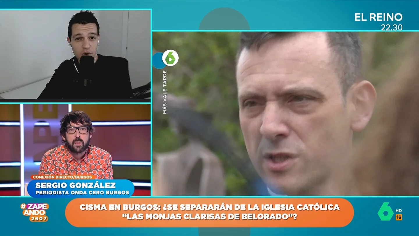 De barman a 'portavoz' de las monjas clarisas: Sergio González desvela el pasado del padre Ceacero De barman a 'portavoz' de las monjas clarisas: Sergio González desvela el pasado del padre Ceacero