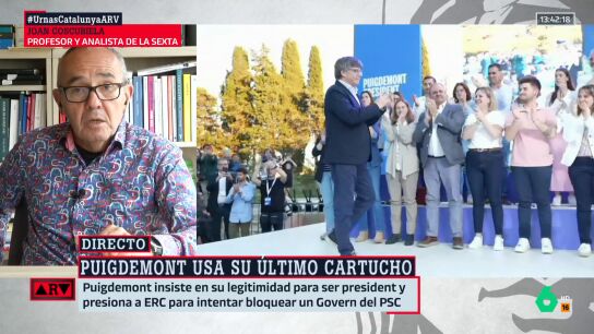 ARV- Coscubiela desvela las razones de Puigdemont para intentar ser president aunque "sabe que no tiene ninguna opci&oacute;n"