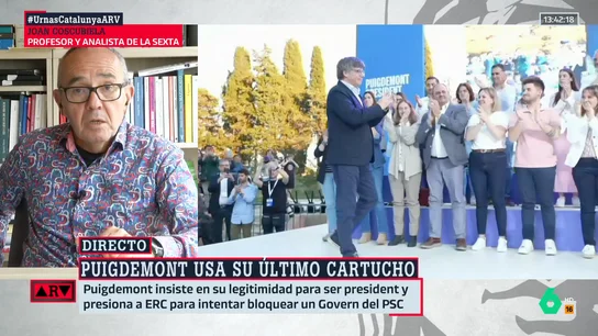 ARV- Coscubiela desvela las razones de Puigdemont para intentar ser president aunque "sabe que no tiene ninguna opción" ARV- Coscubiela desvela las razones de Puigdemont para intentar ser president aunque "sabe que no tiene ninguna opción"