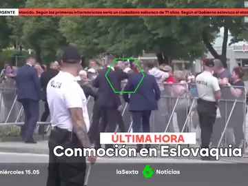 Imágenes del tiroteo al primer ministro de Eslovaquia, Robert Fico