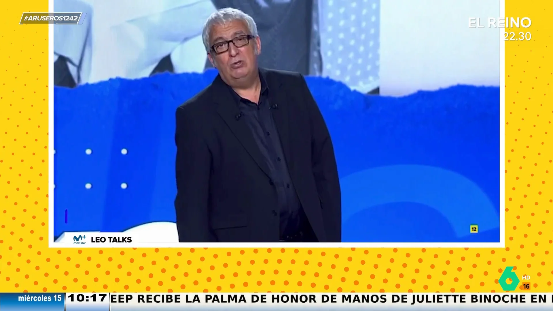 Leo Harlem carga contra las tortitas de arroz: "No matan el gusanillo, le quitan las ganas de vivir"